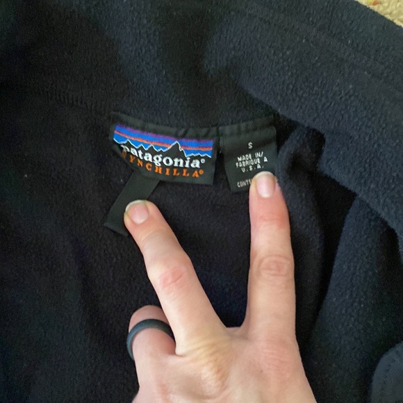 Patagonia Synchilla Zip Fleece Small - Picture 5 of 6